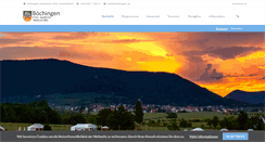 Desktop Screenshot of boechingen.de